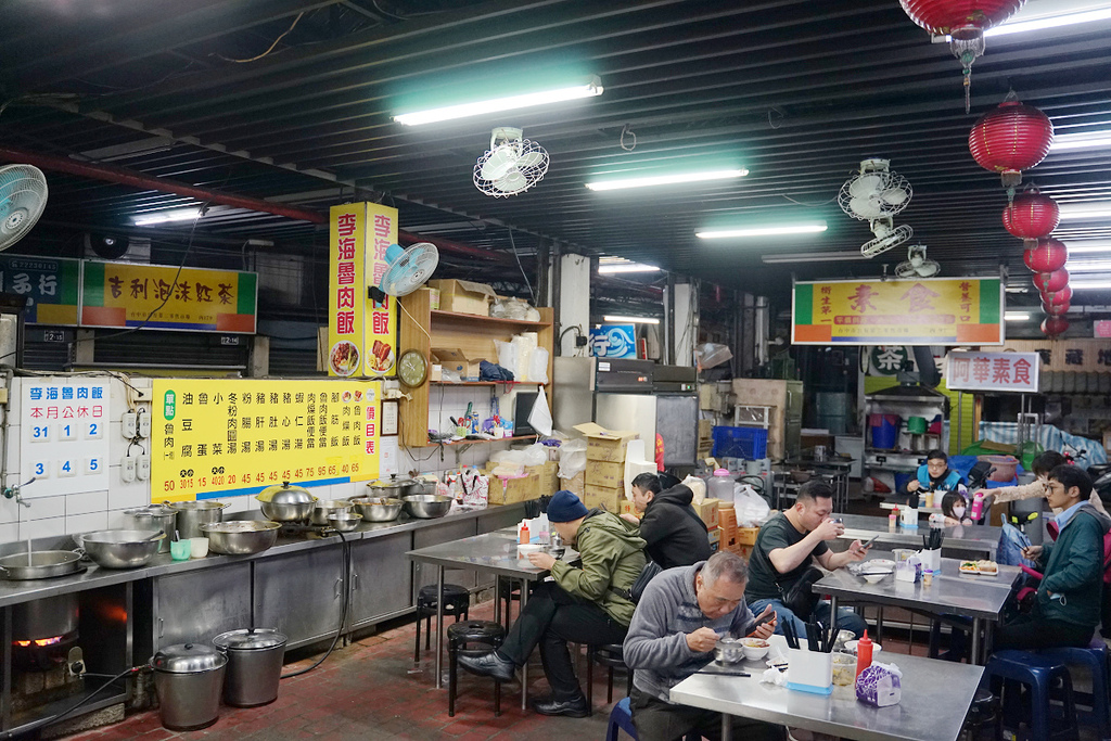 【台中魯肉飯推薦】臺中第二市場宵夜 美味魯肉飯/肉燥飯 李海魯肉飯