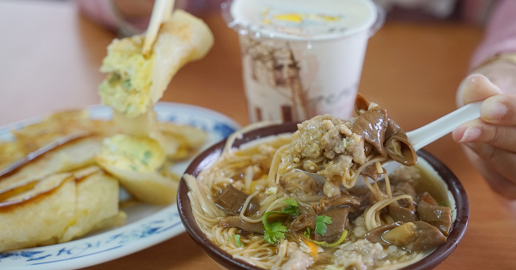 [食記] 桃園藝文特區早餐 藍媽媽元氣早餐店