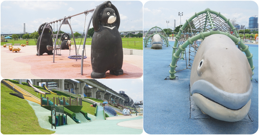 [遊記] 全台最大共融全齡化堤坡特色滑梯樂園