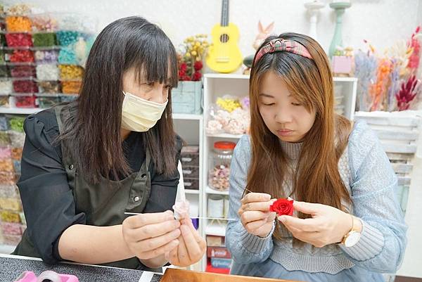 【中壢永生花藝教室推薦】日本AUBE協會認定海外合格教室 母親節鈔票蛋糕手作DIY體驗 花皇后花藝手作設計