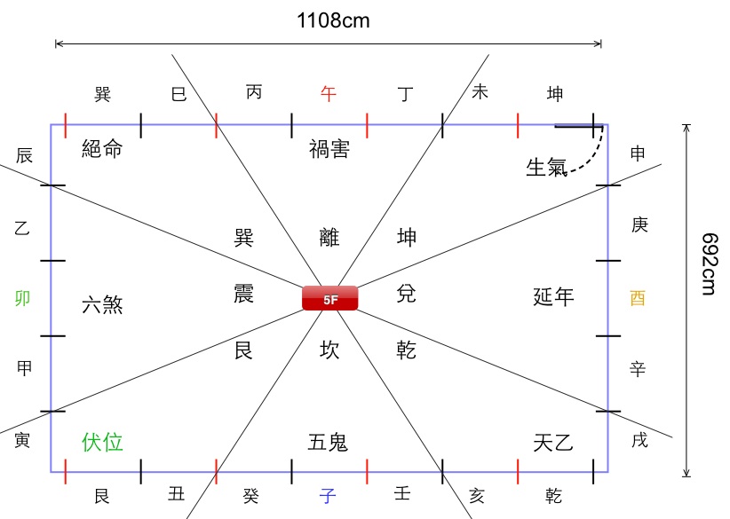 南北向多併公寓5樓