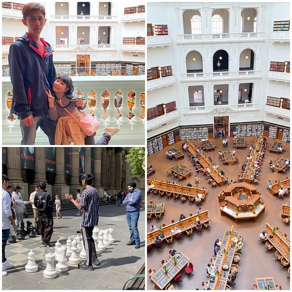 【澳洲 Day 4-1】Victoria State Lib 【澳洲 Day 4-1】Victoria State Lib