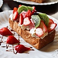 鹿早茶屋-草莓森林蜜糖吐司