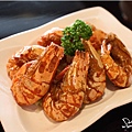 九龍茶餐廳-生抽焗草蝦.jpg