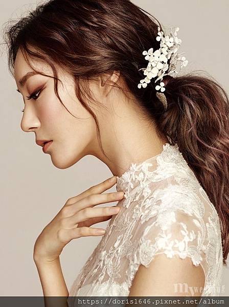 頭髮 Thefemin Korean Wedding Hairstyle 02 Jpg 咪搭1234567 痞