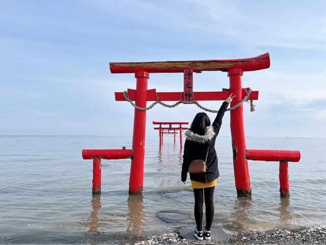 大魚神社の海中鳥居~日本佐賀租車自駕旅行~