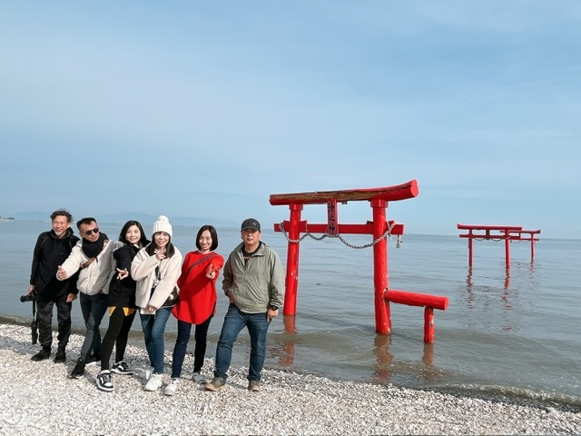 大魚神社の海中鳥居~日本佐賀租車自駕旅行~