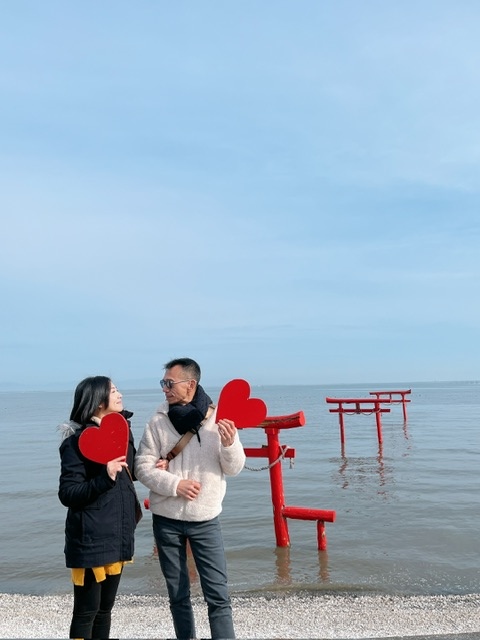 大魚神社の海中鳥居~日本佐賀租車自駕旅行~