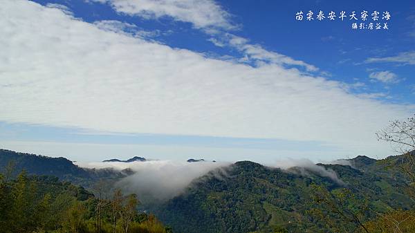 苗栗泰安半天寮