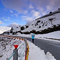 欣在合歡山賞雪