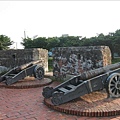 安平古堡附近的砲台