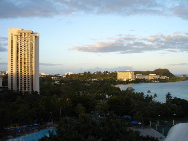 第一天~Marriott Hotel房間外的風景