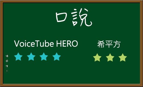 【線上英文學習平台比較及推薦】VoiceTube HERO / 希平方.jpg