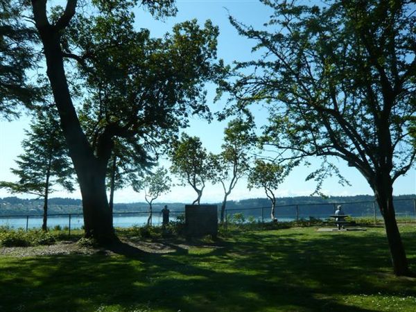 接下來開車在 Point Defiance Park 裡兜風