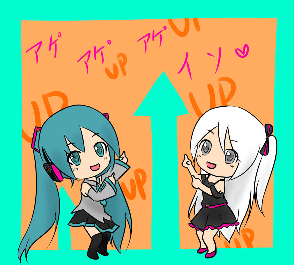 UPUPUP!!!!Q版初音&ME