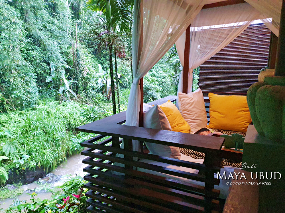 峇里島 | 烏布 | Maya ubud - 叢林河流前的玫