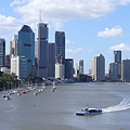 布里斯本河的美景(at South Bank)