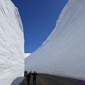 153.回頭望去,站在這湛藍的天空與純白的雪壁,實在是很幸福