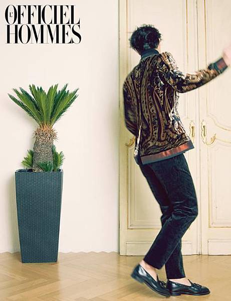 [L'Officiel Hommes] 2014年1月 (孔侑)