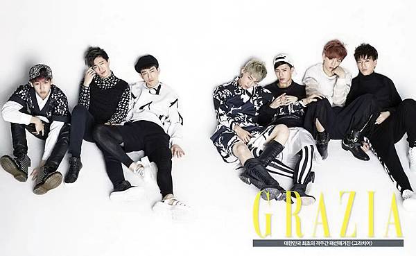 [Grazia] 2014年2月 (GOT7)