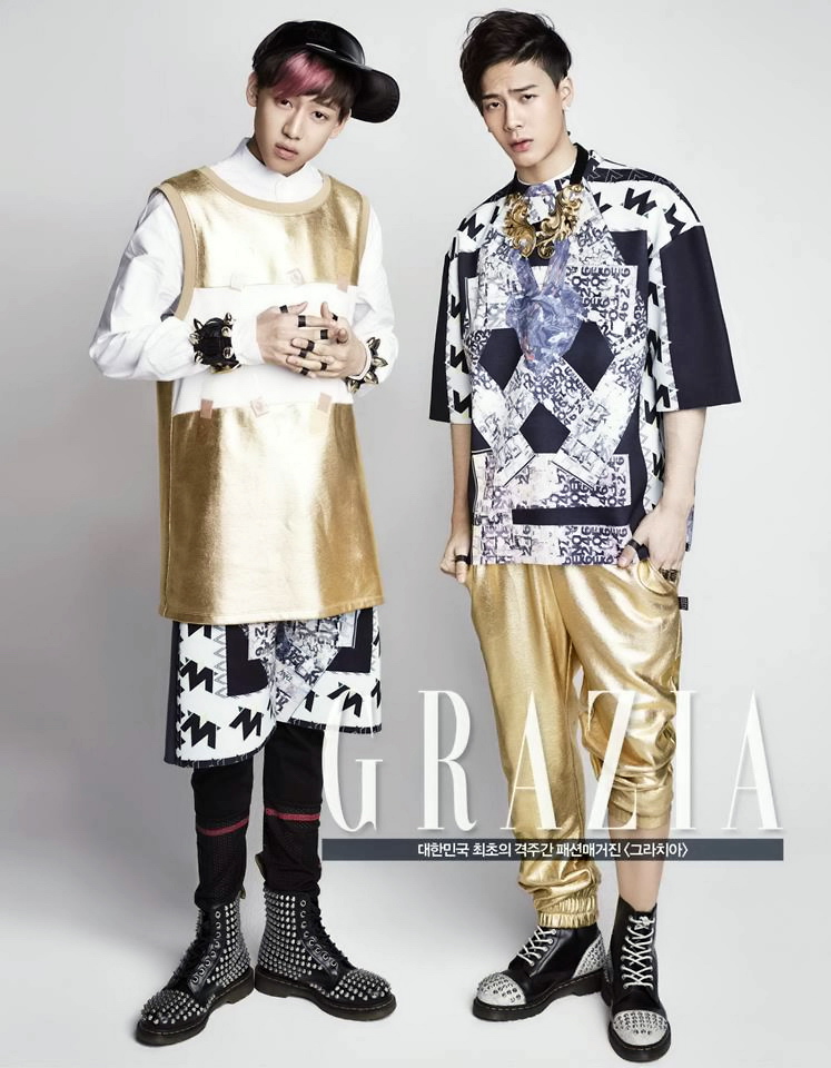 [Grazia] 2014年2月 (GOT7)