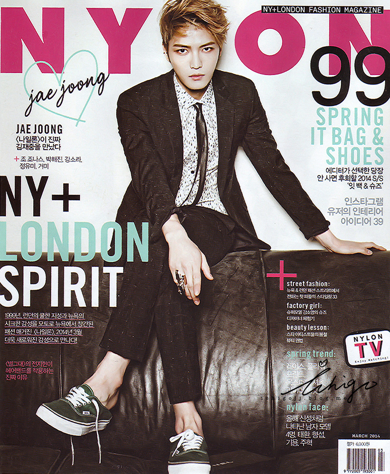 [Nylon] 2014年3月 (★金在中★JYJ)