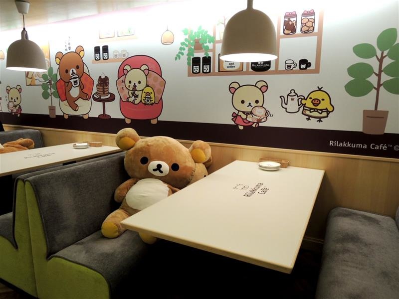 台北 Rilakkuma Cafe 拉拉熊咖啡主題餐廳 懶懶熊玩偶招客 甜點吸睛 可愛造型冰塊也是拉拉熊! 菜單 Rilakkuma 三麗鷗 ...