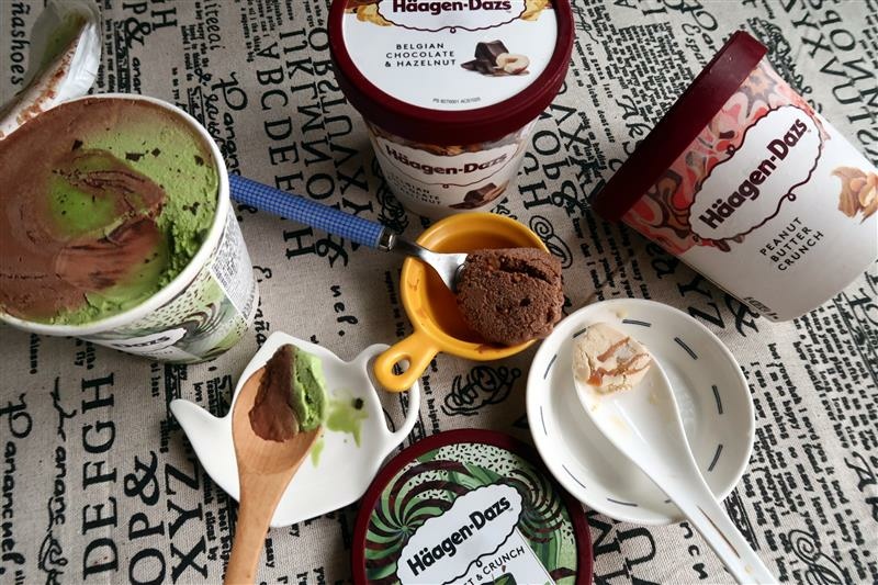 哈根達斯 häagen-dazs 花生醬冰淇淋  巧克力榛果  巧克力x抹茶巧脆冰淇淋 021.jpg