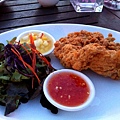 02_Fry Chicken with Salad