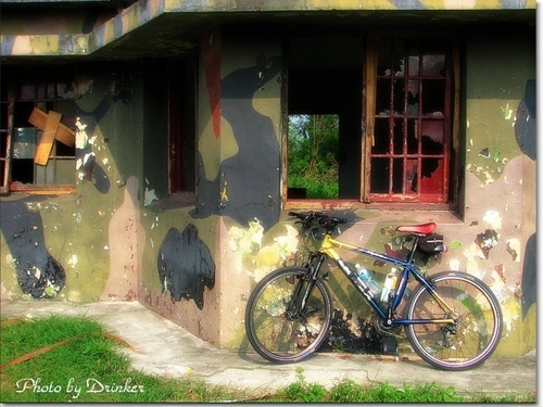 騎單車到漯底山賞景‧蔡園泡茶