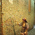 Post Alley的Gum wall~是的~滿滿的都口香...