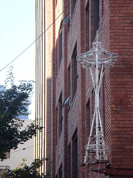 西雅圖街景的小小太空針