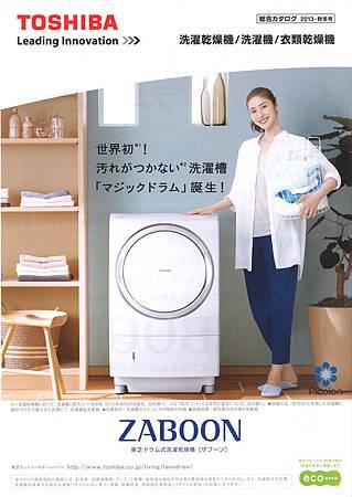 2013-14 Toshiba washing machine