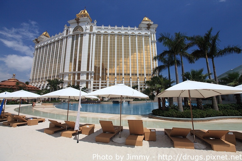 澳門銀河酒店 人造海灘 游泳池 Galaxy Macau Hotel