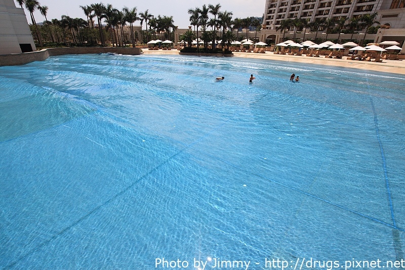 澳門銀河酒店 人造海灘 游泳池 Galaxy Macau Hotel