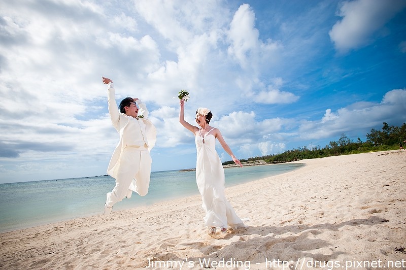 沖繩海灘婚紗