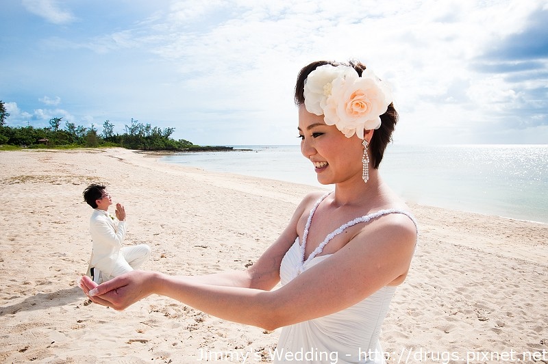 沖繩海灘婚紗