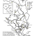 新化林場後山路線圖