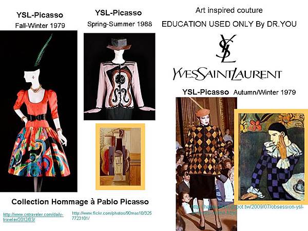 ARTIST INSPIRED COUTURE YSL-PICASSO