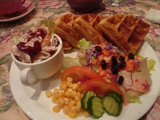 燻雞鬆餅