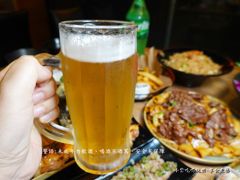 日本沖繩orion奧利恩黃標生啤酒-鳥居町串烤酒場.jpg