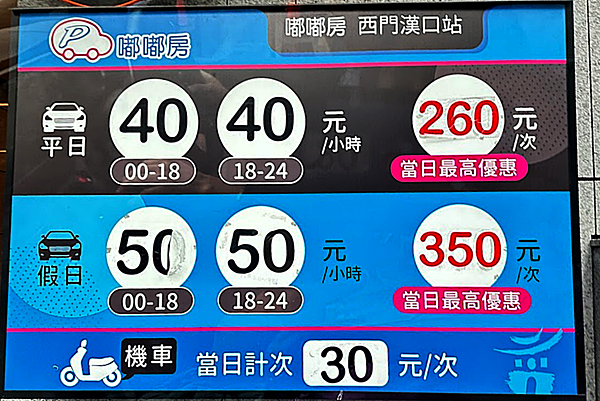 嘟嘟房機械停車場-西門漢口站.png