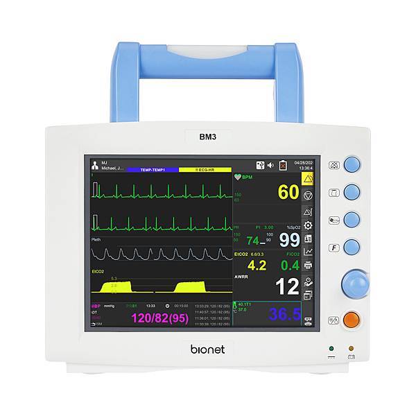 Bionet BM3血壓、血氧、心電圖三合一生理監視器 Bionet BM3血壓、血氧、心電圖三合一生理監視器