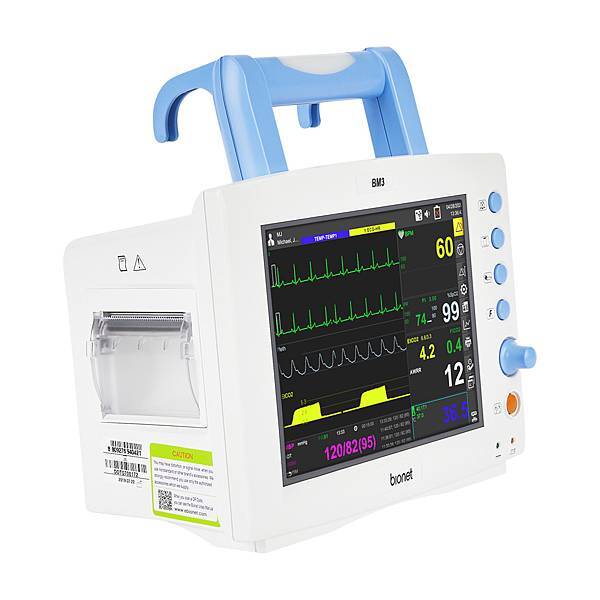 Bionet BM3血壓、血氧、心電圖三合一生理監視器 Bionet BM3血壓、血氧、心電圖三合一生理監視器