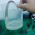 金魚缸自製第二層培菌筒...