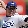 080414 Chad Billingsley suffered his second loss despite the solid effort.jpg