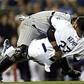 080604 Yorvit Torrealba tackles Matt Kemp as they scuffle.jpg