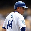 080605 Chin-Lung Hu stands at third base against the Rockies during the sixth inning.jpg