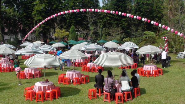 自助式餐會場