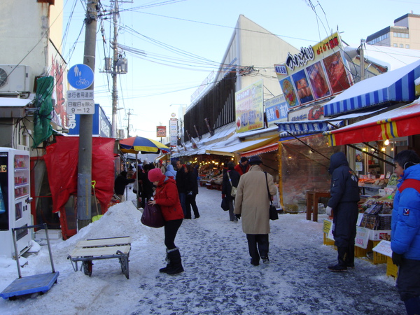 函館朝市街道